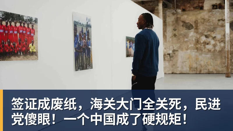 签证成废纸，海关大门全关死，民进党傻眼！一个中国成了硬规矩！
