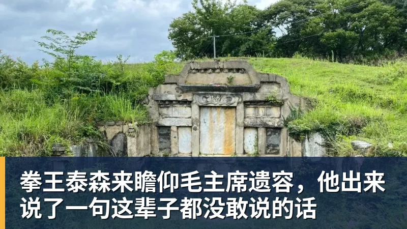 拳王泰森来瞻仰毛主席遗容，他出来说了一句这辈子都没敢说的话